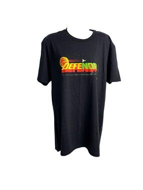 Corelight Defendr Space Mountain Graphic T-Shirt In Black u  Retro Gaming Design